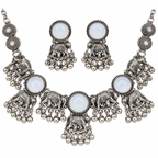 PRIYARA Rangoli Haathi Heritage Necklace Set