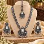 Priyara Chandrika Floral Heritage Necklace Set