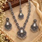 Priyara Chandrika Floral Heritage Necklace Set