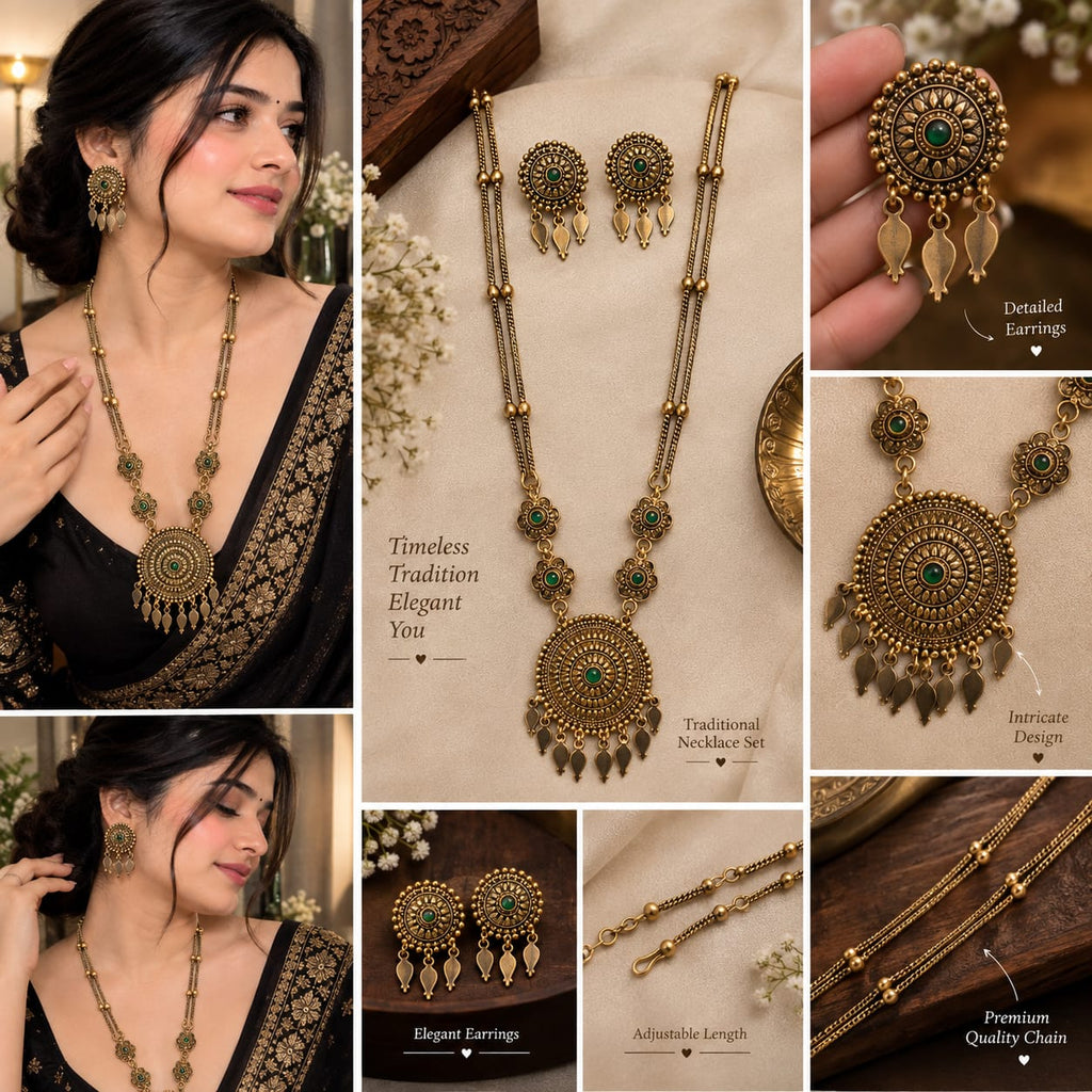 Priyara Rajwada Necklace Set