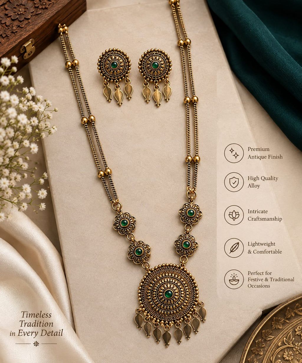 Priyara Rajwada Necklace Set